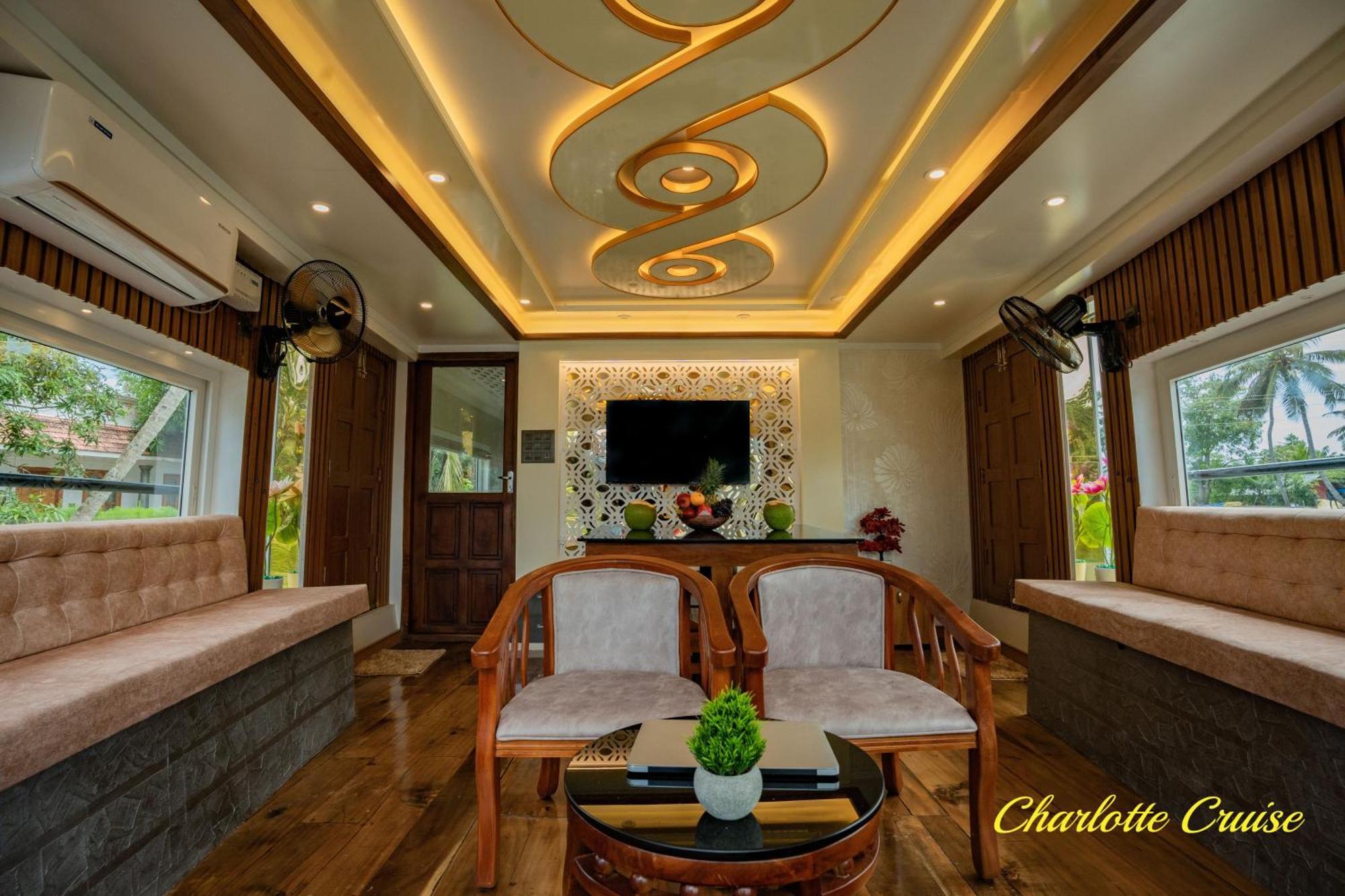 Hotel Charlotte Cruise House Boat Alappuzha Exterior foto